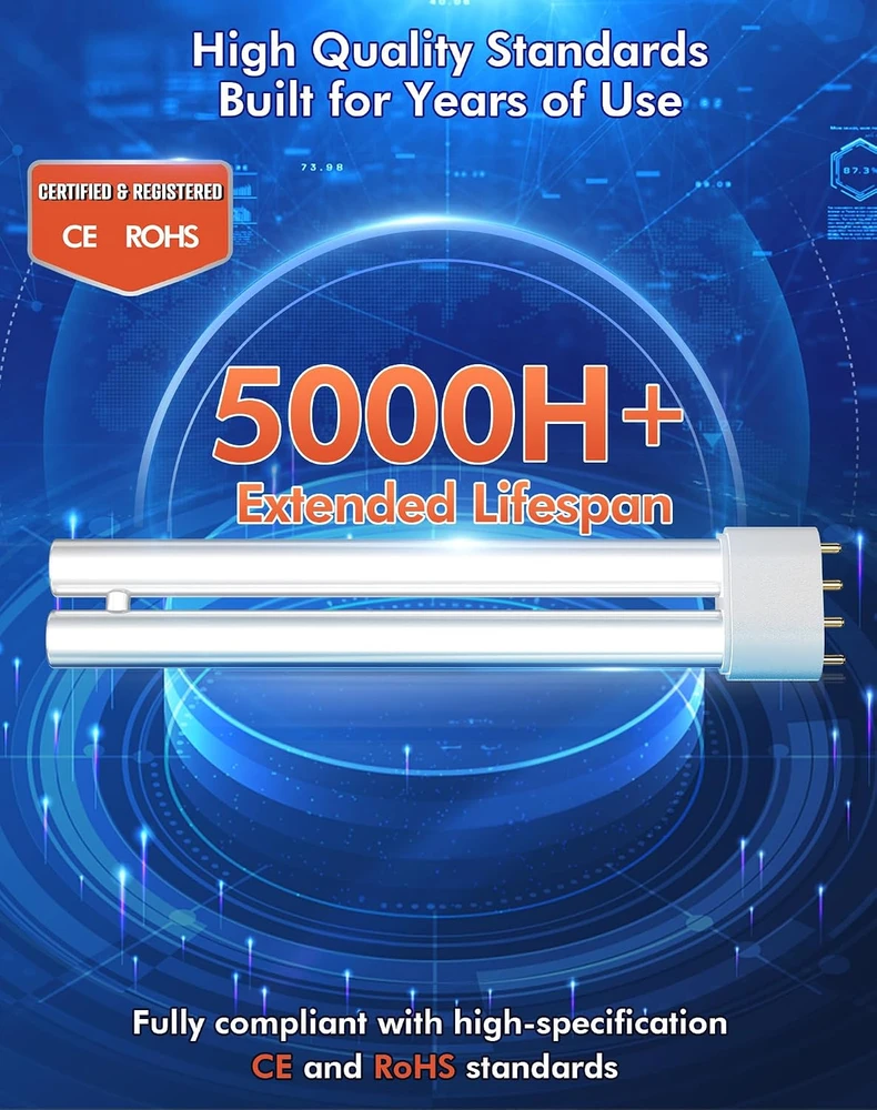 Regevo elektrinė vabzdžių gaudyklė su UV ir LED lempa, 20 W, 4000 V, IPX4, 26JN08