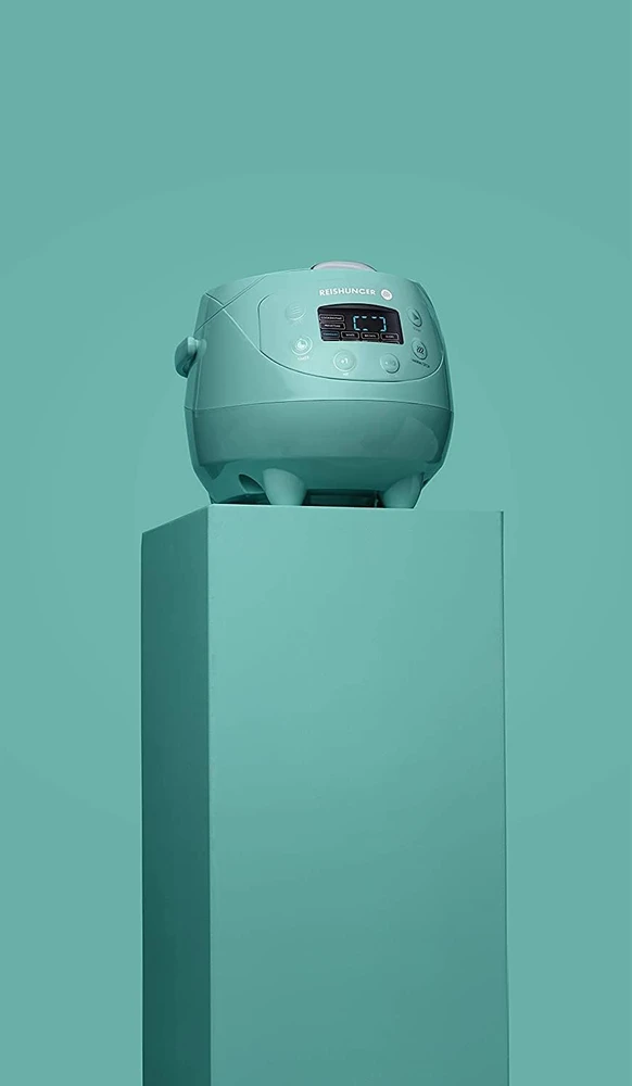 Reishunger mini ryžių viryklė ir garintuvas 0,6 l, 350 W, 8 programos, 542-MDRK-M