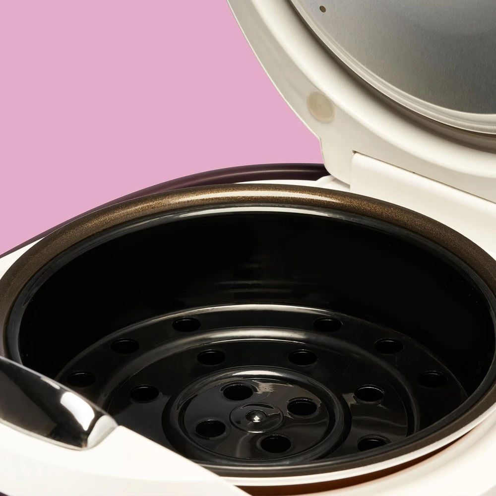 Reishunger mini ryžių viryklė ir garintuvas, baltas, 350 W, 0,6 l, 8 programų, 542-MDRK