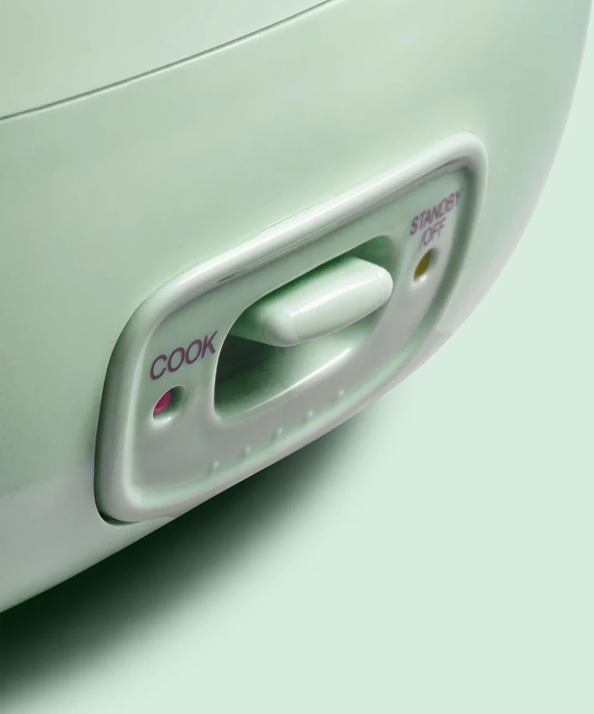 Reishunger mini ryžių viryklė, keramikinė danga, 0,3 l talpos, 120 W, žalia, 533-MRK-GRÜN