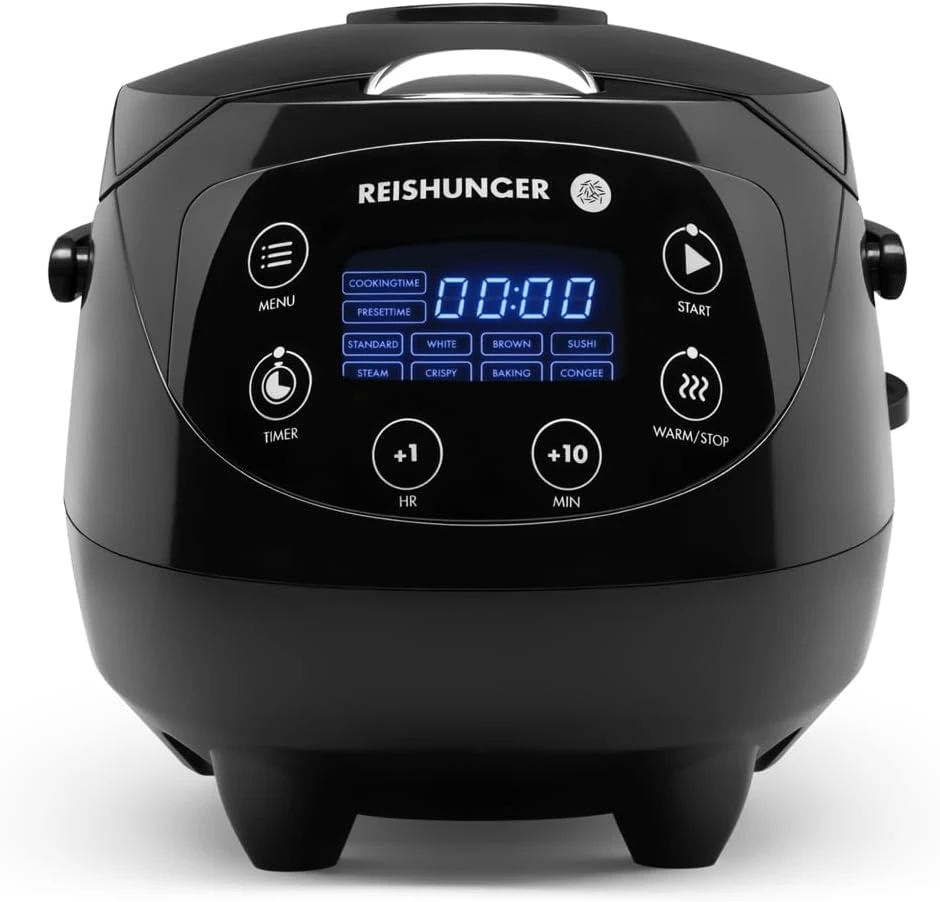 Reishunger mini ryžių viryklė ir garintuvas, baltas, 350 W, 0,6 l, 8 programų, 542-MDRK