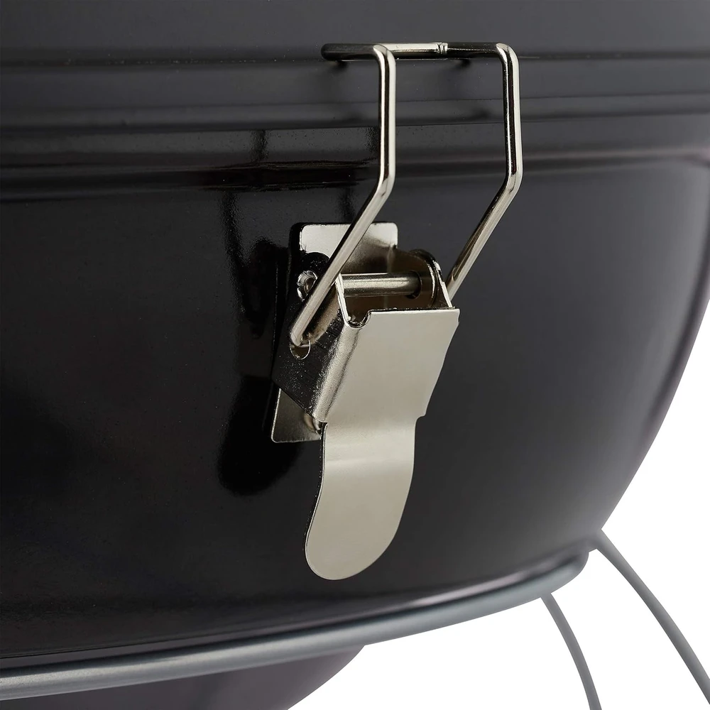 Relaxdays Nešiojama kepsninė su dangčiu