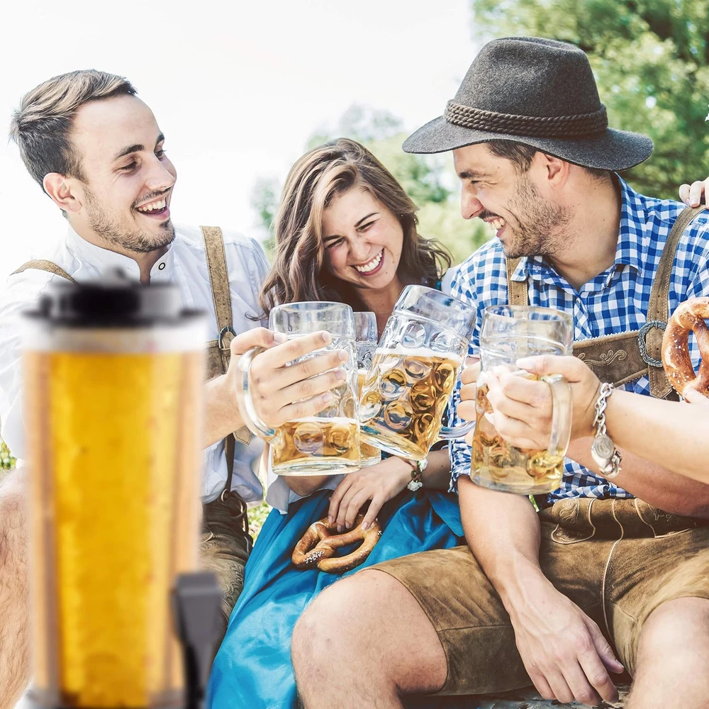 Relaxdays Bokalo bokštas su kraneliu