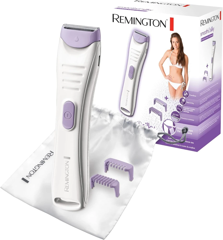 Remington BKT4000 bikinio zonos skustuvas „Wet & Dry“ Violetinė, Balta