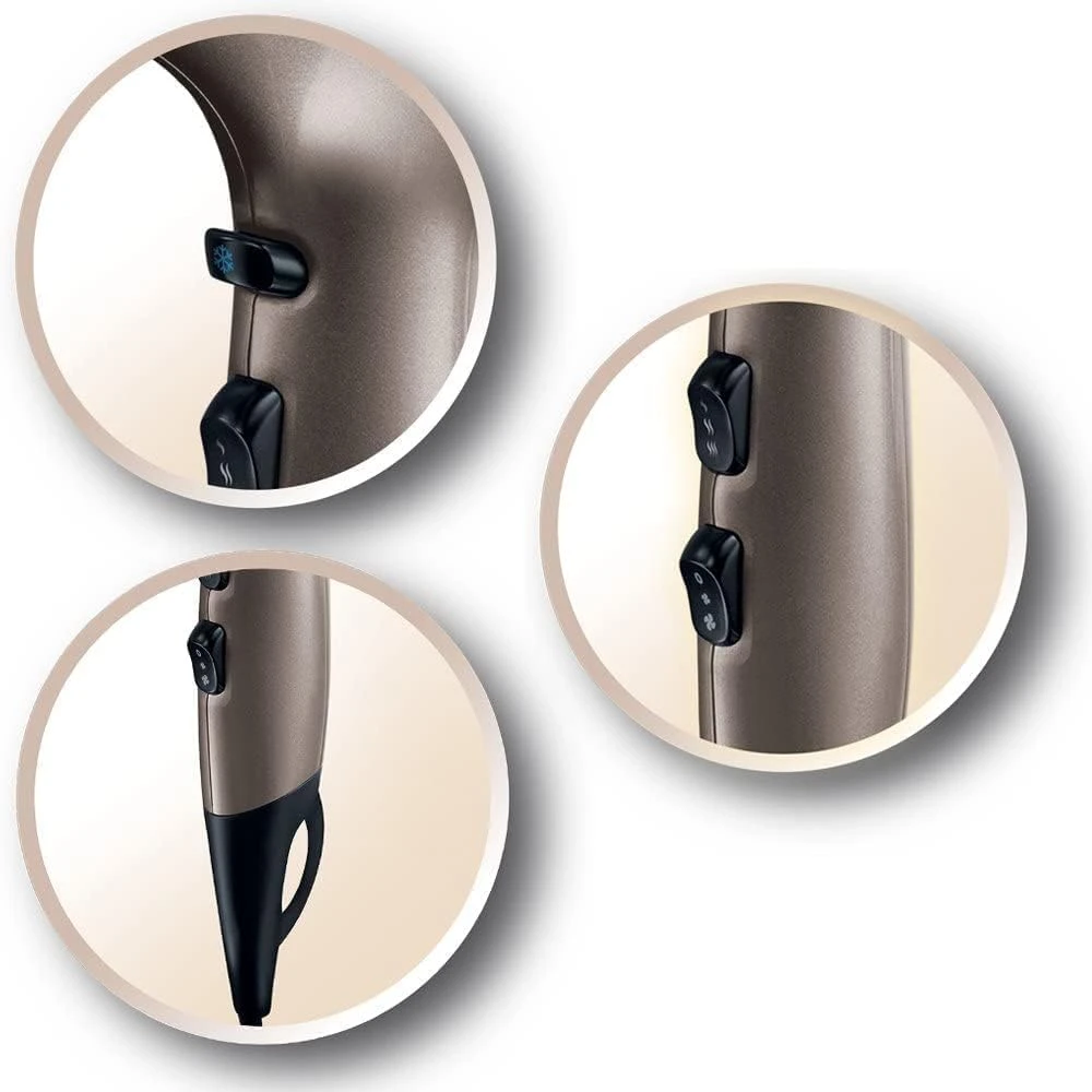 Plaukų džiovintuvas REMINGTON Keratin Protect AC 8002 (2200W, smėlio spalvos)
