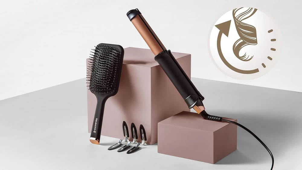 Remington plaukų tiesintuvas ir garbanojimo žnyplės 2 viename, 150–230 °C, S6078