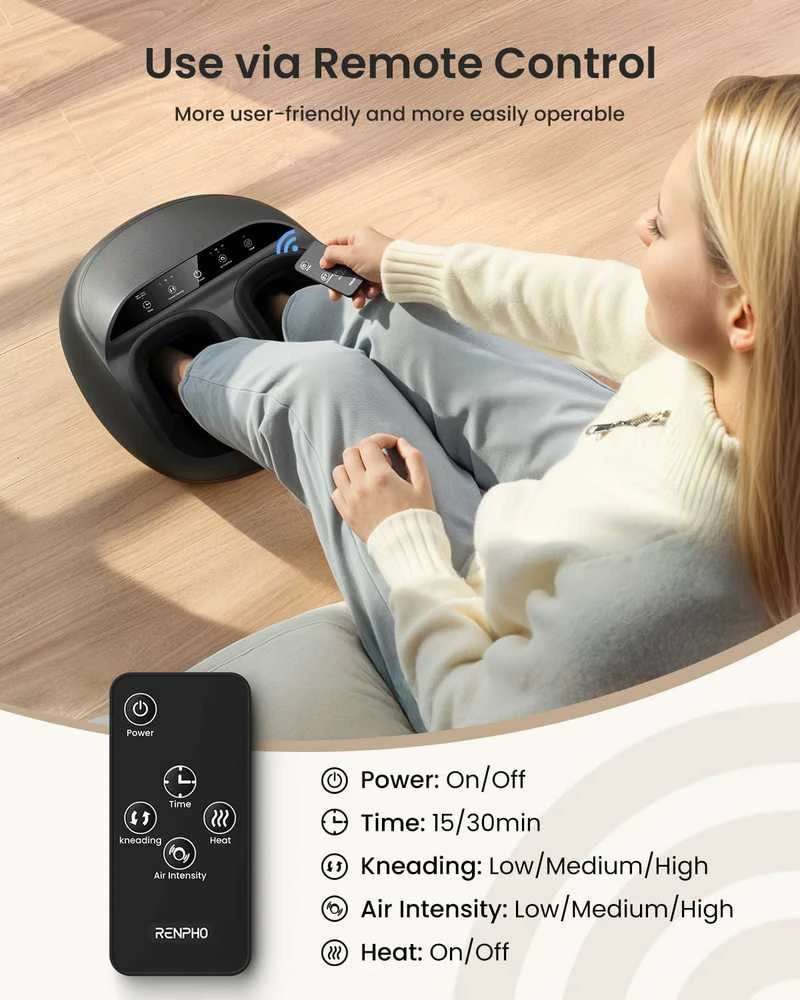 Renpho 059r Elektrinis pėdų masažuoklis