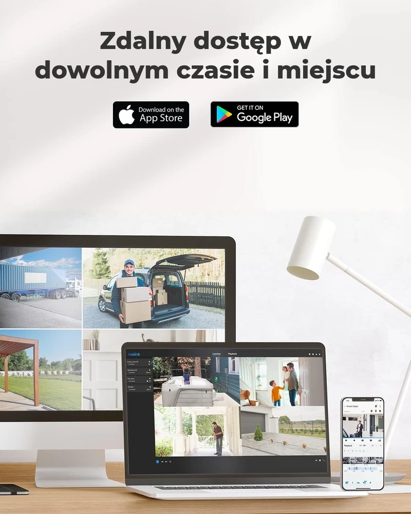 Reolink kupolinė IP stebėjimo kamera 4K 8 MP PoE su žmonių ir transporto priemonių aptikimu RLC-820A