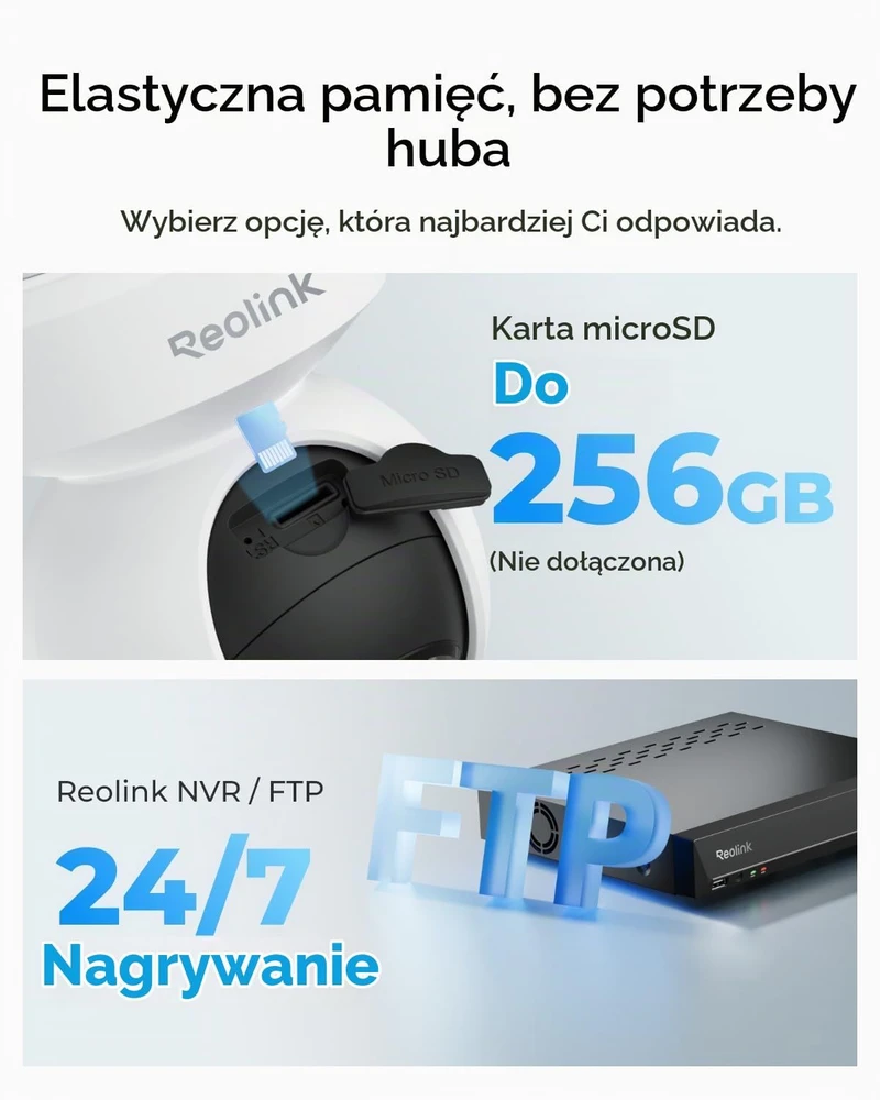 Reolink lauko IP kamera 4K PoE su spalviniu naktiniu matymu E1 Outdoor SE PoE