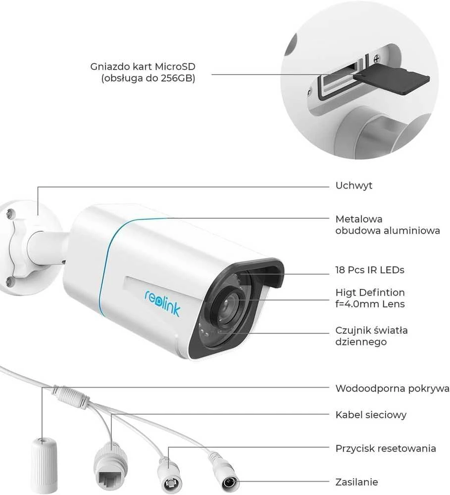 Reolink RLC-810A POE