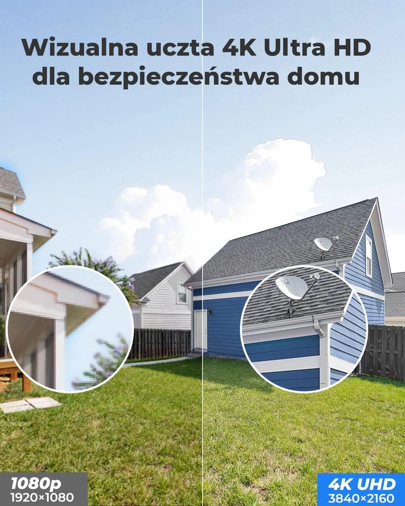Reolink lauko kupolinė IP kamera 4K 8 MP su PoE ir žmonių aptikimu RLC-820A-B