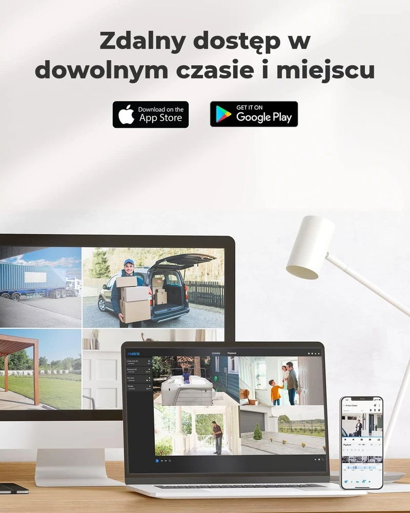 Reolink lauko kupolinė IP kamera 4K 8 MP su PoE ir žmonių aptikimu RLC-820A-B