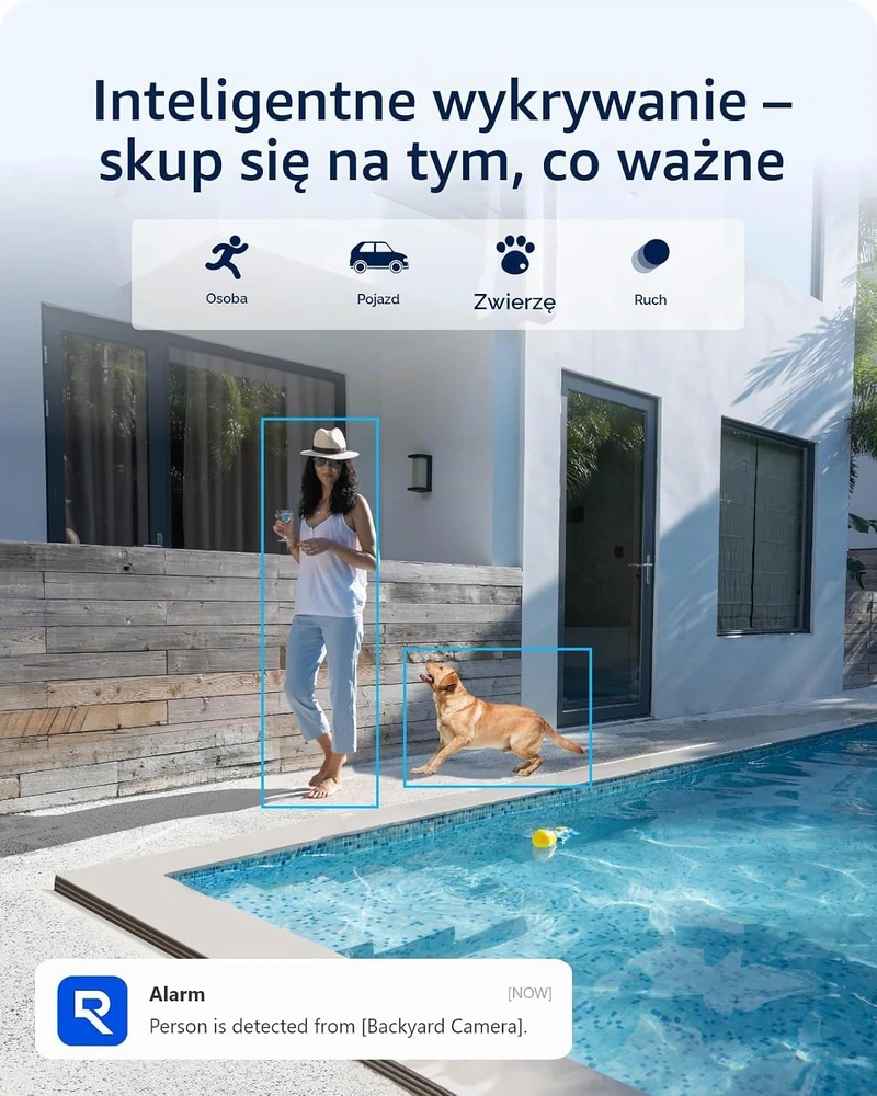 Reolink lauko Wi-Fi stebėjimo kamera 8 MP su saulės skydeliu Argus 3 Ultra+Solar Panel