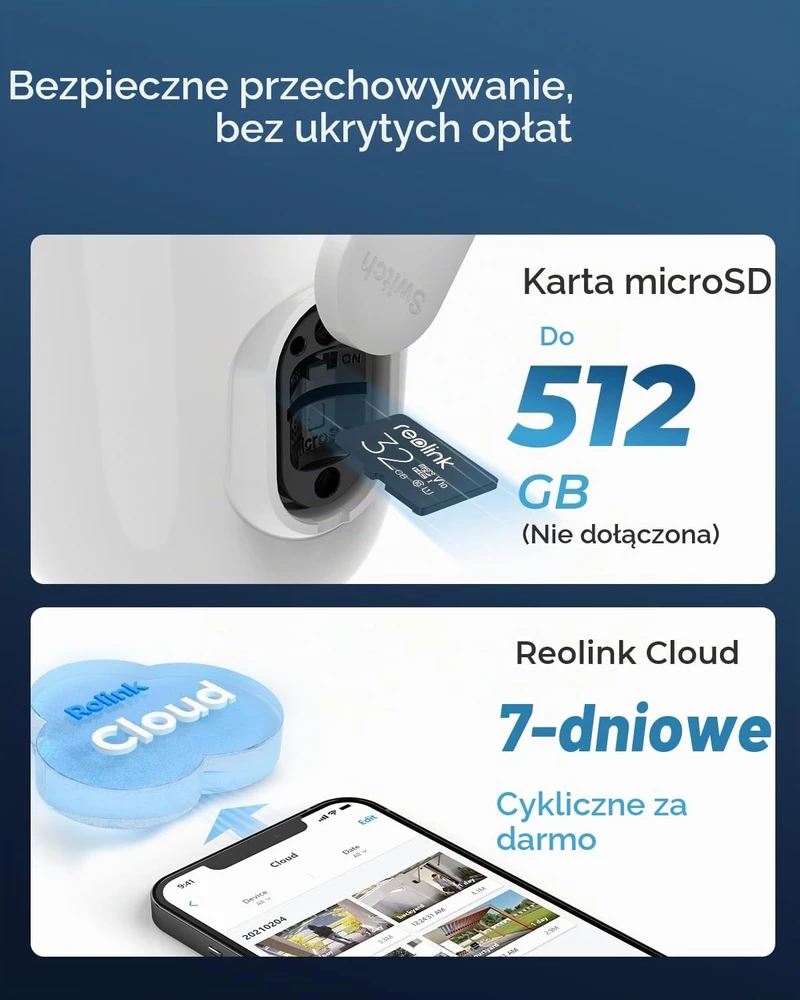 Reolink lauko Wi-Fi stebėjimo kamera 8 MP su saulės skydeliu Argus 3 Ultra+Solar Panel