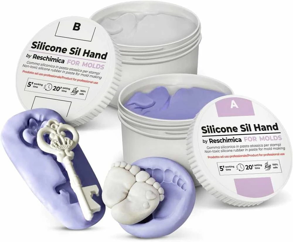 Revlon Reschimica SIL HAND Netoksiška silikoninių formelių gamybos rinkinys, 250 g