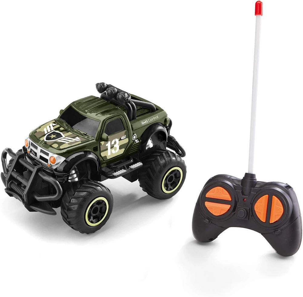 Revell radijo bangomis valdomas visureigis Field Hunter LED, 2CH, 23491