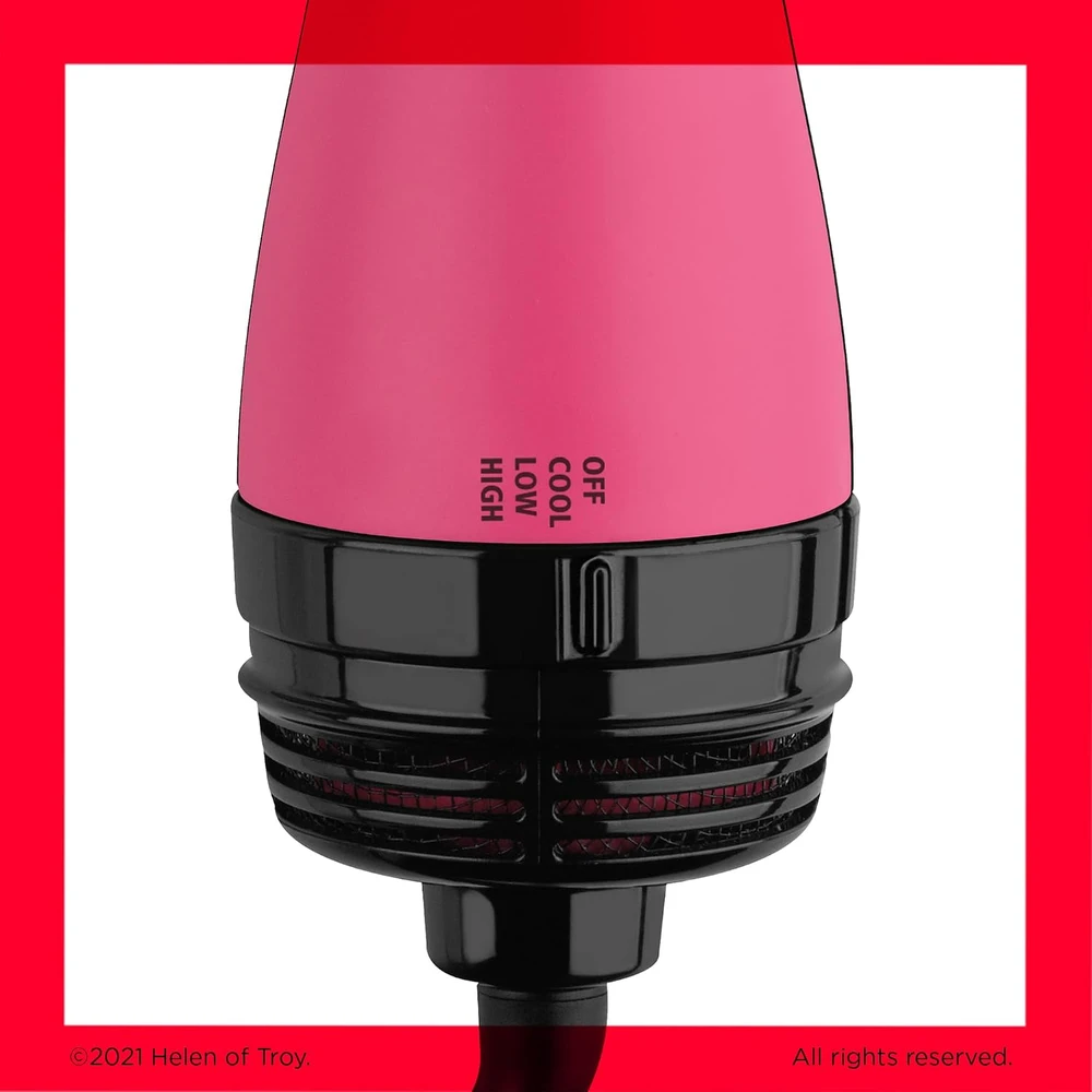 REVLON plaukų džiovintuvas-šepetys One-Step 820 W su keramine danga RVDR5222PE