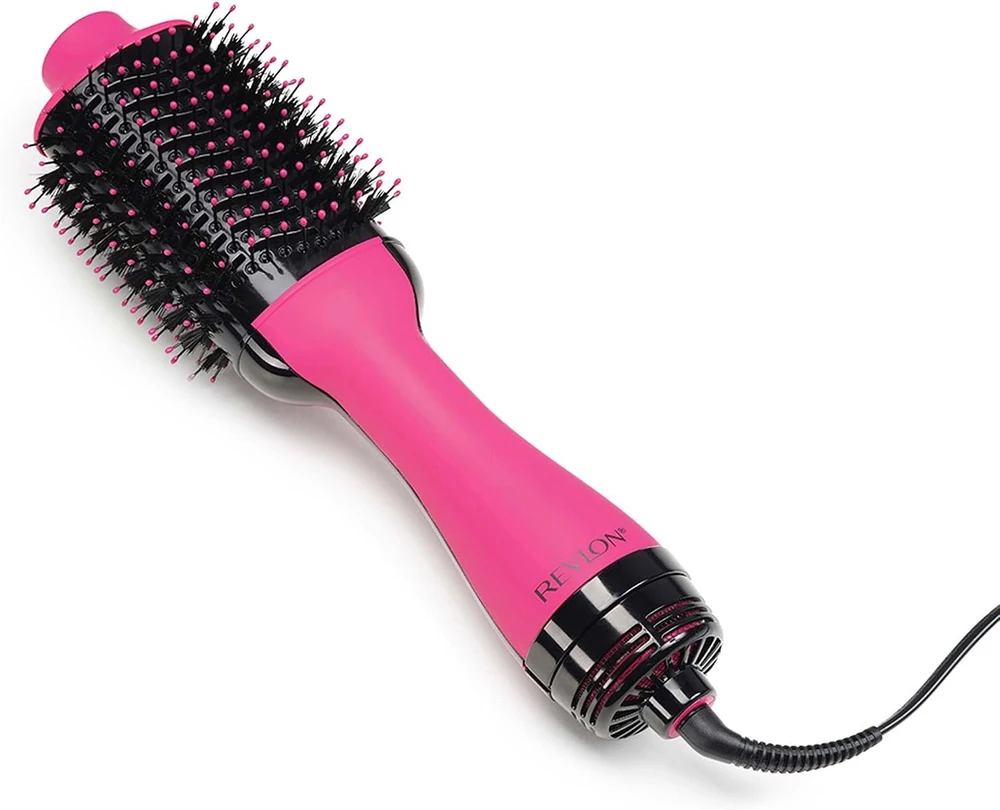 REVLON plaukų džiovintuvas-šepetys One-Step 820 W su keramine danga RVDR5222PE