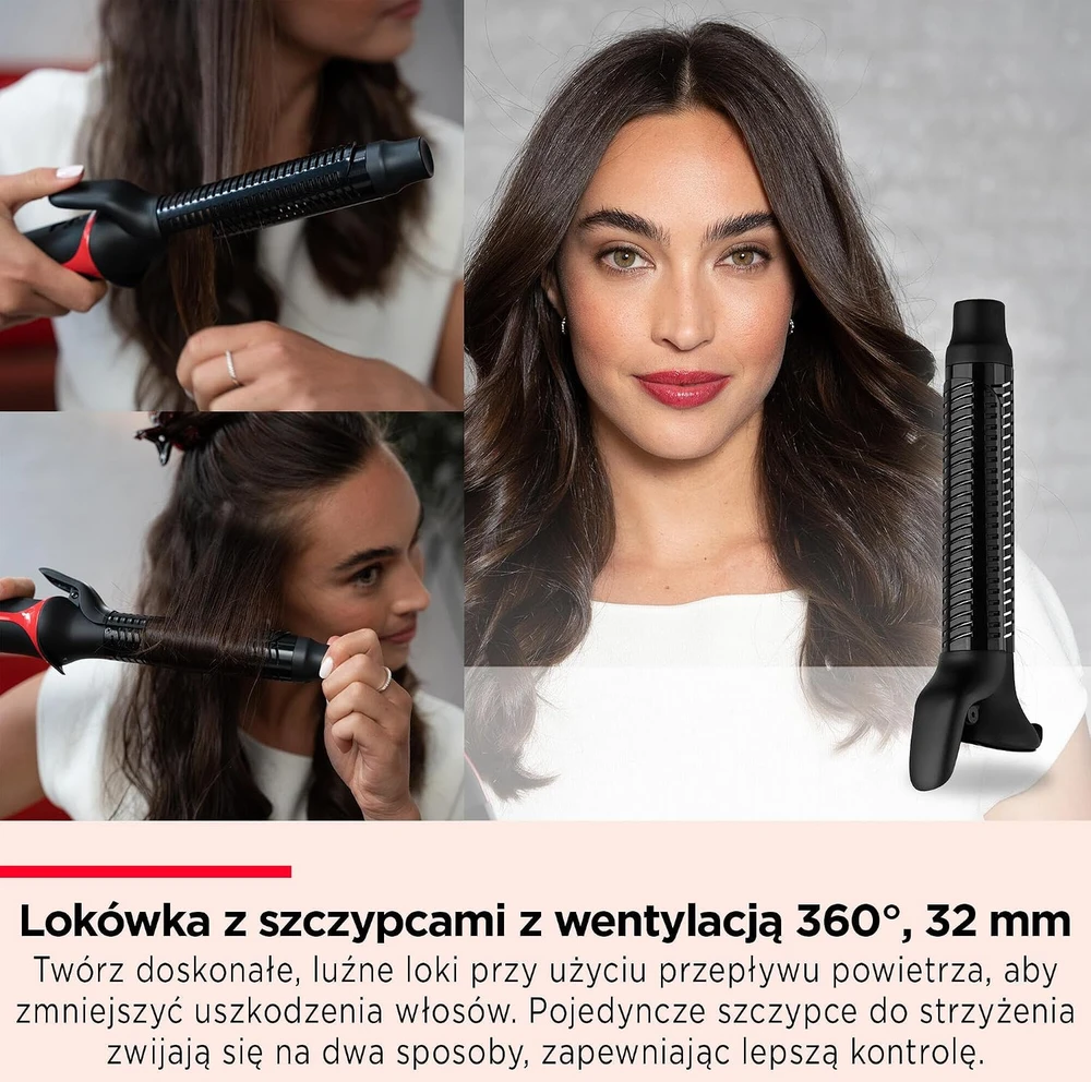 REVLON plaukų formavimo ir džiovinimo šepetys 5 viename, 820 W, RVDR5370E
