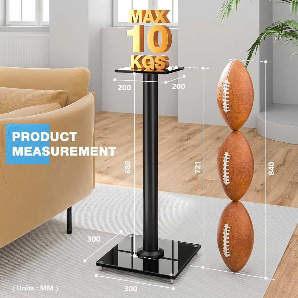 Rfiver kolonėlių stovų komplektas, metalinis, aukštis 84 cm, iki 10 kg, SK1001