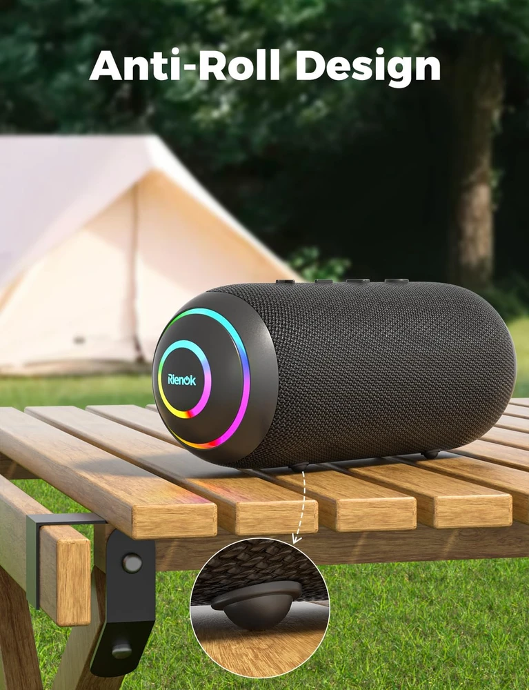 Rienok nešiojama Bluetooth kolonėlė 40 W, IPX7, 5200 mAh, Bluetooth 5.3, aux, TF, S4 Max
