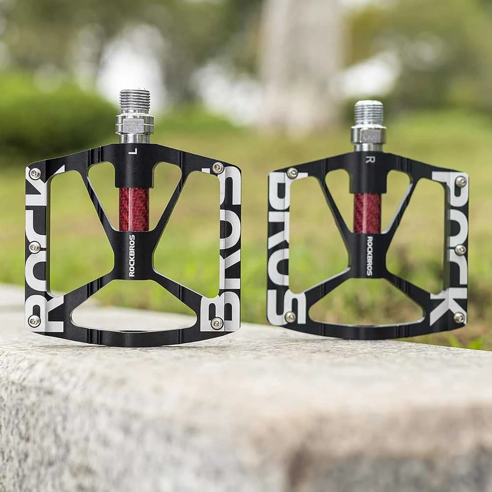 Rockbros 37213071001 Aluminum Alloy Bicycle Pedal Set – juodos spalvos