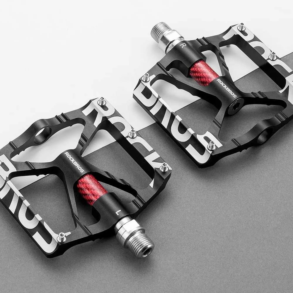 Rockbros 37213071001 Aluminum Alloy Bicycle Pedal Set – juodos spalvos