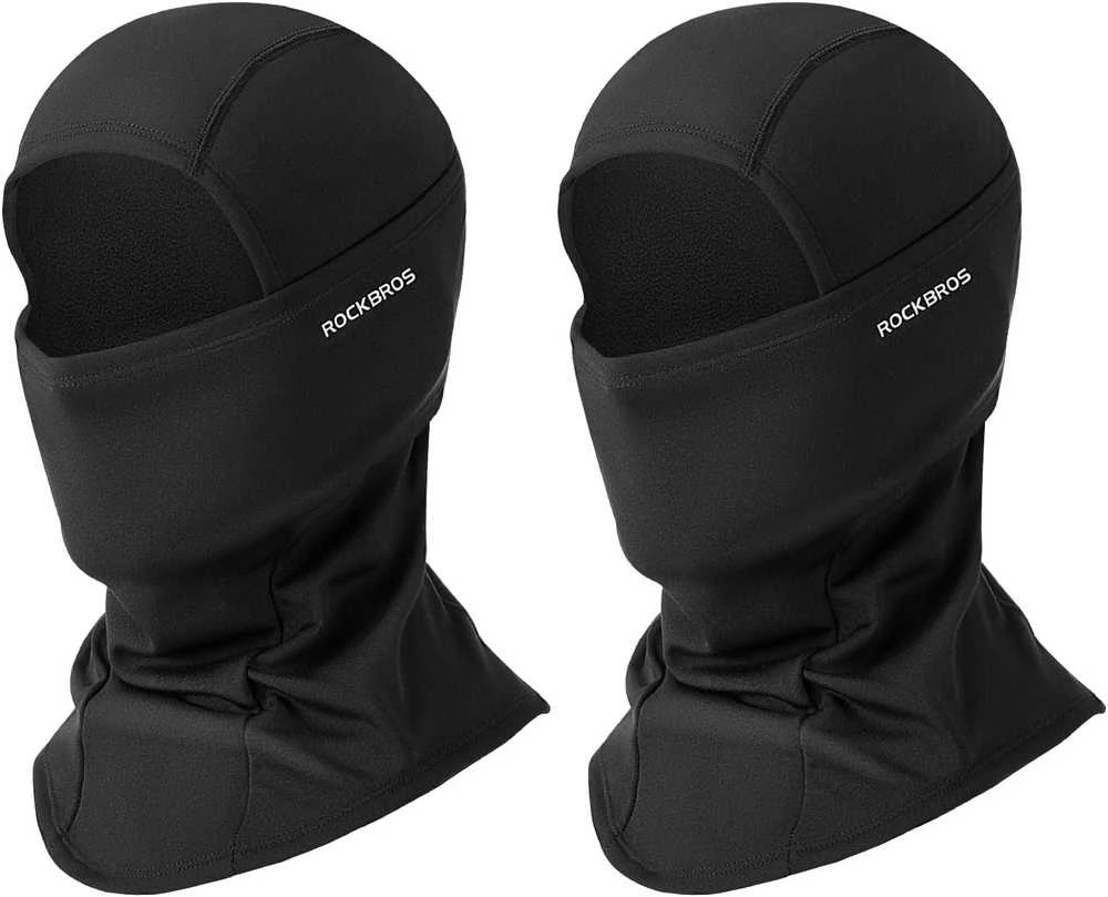 Kepurė Dviračių veido kaukė Rockbros LF7345BK (juoda)