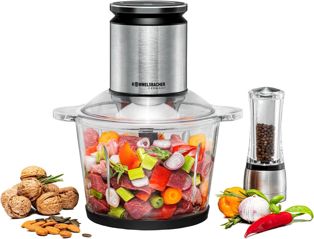 Rommelsbacher daugiafunkcis smulkintuvas 800 W, 2.7 l, 22 greičiai, MZ 800