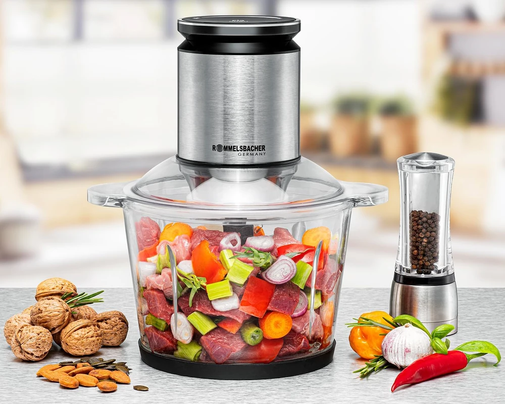 Rommelsbacher daugiafunkcis smulkintuvas 800 W, 2.7 l, 22 greičiai, MZ 800