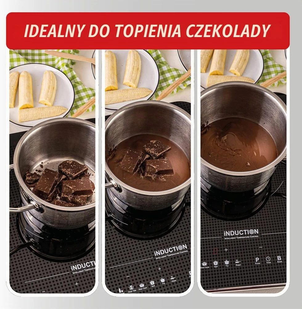 Indukcinė Kaitlentė - Rommelsbacher CTS 2000 IN 10 Galingumo Lygiai, Laikmatis, Juoda