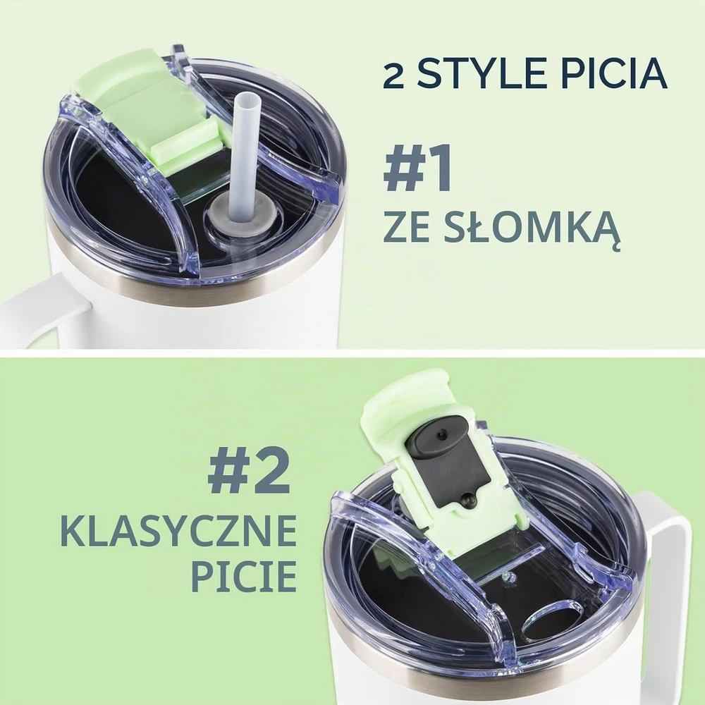 Rosmarino vakuuminis termopuodelis 580 ml, nerūdijančiojo plieno, mėlynas Ombre Mėlyna