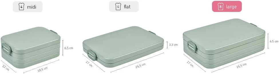 Rosti Mepal Mepal pietų dėžutė sumuštiniams, 1,5 l, mėlyna