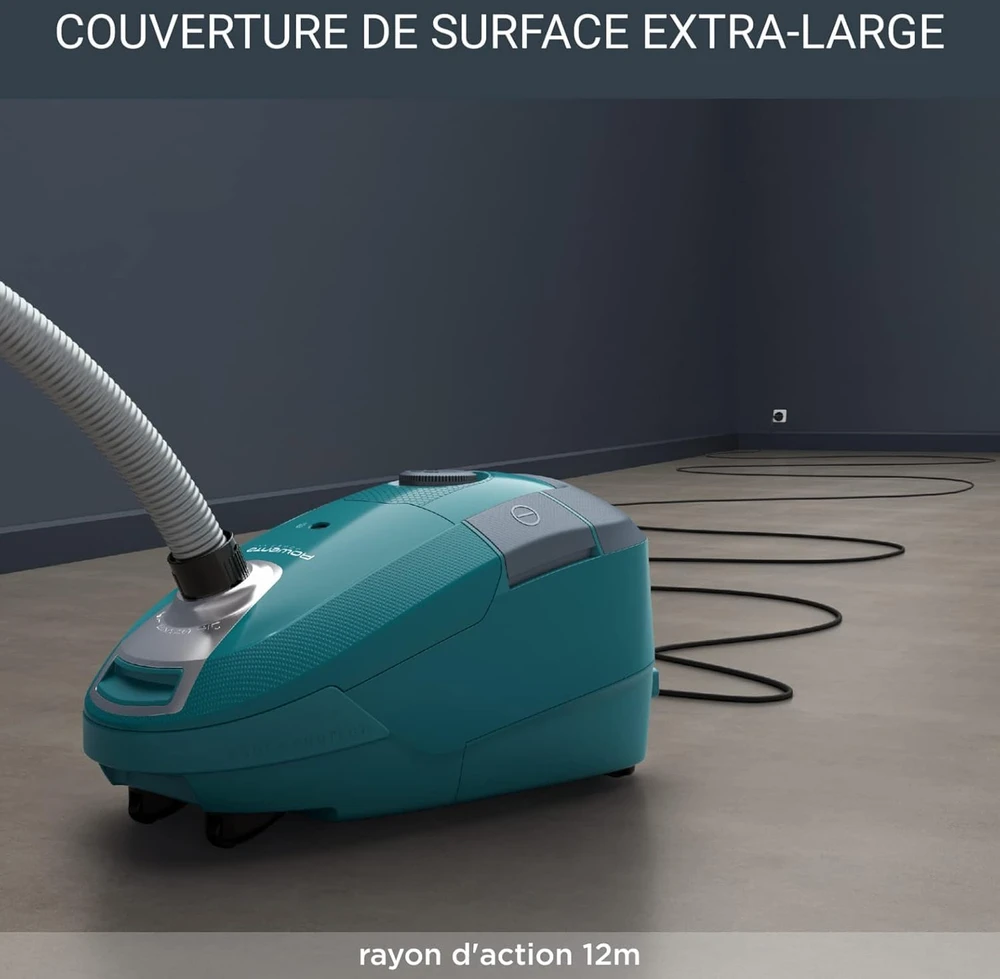 Rowenta dulkių siurblys su maišeliu Power XXL, 900 W, 4,5 l, 12 m, RO3143