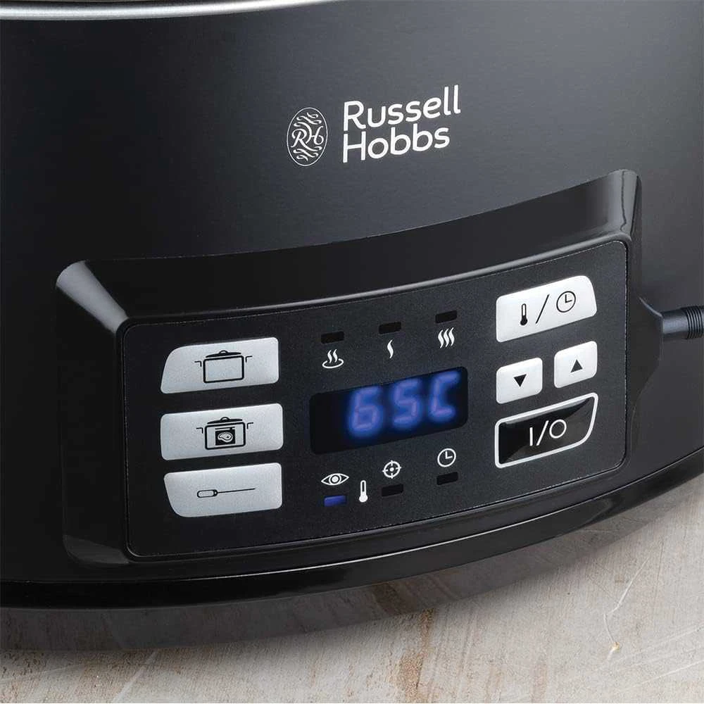 Russell Hobbs lėto virimo puodas, 6,5 l, keraminis indas, 350 W, OLED ekranas, 25630-56