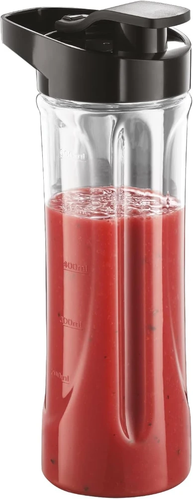 Russell Hobbs personalinis trintuvėlis smoothie, 300 W, 600 ml indas, nerūdijančio plieno peiliai, Mix&Go 23472-56