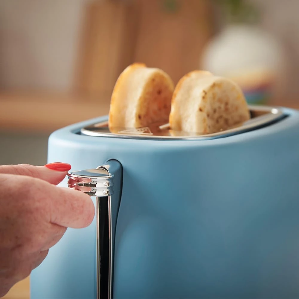 Russell Hobbs skrudintuvas 2 riekėms, 900 W, 6 skrudinimo lygiai, mėlynas, 28651-56