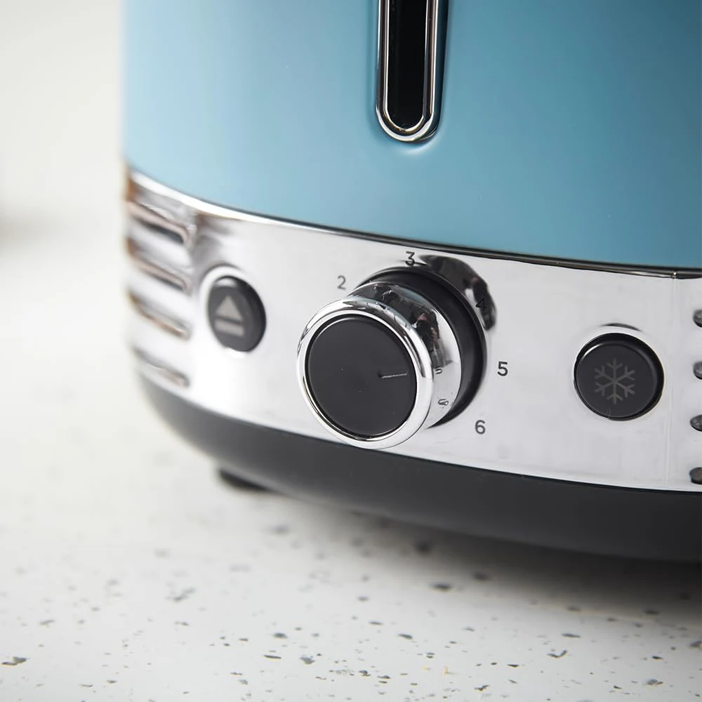 Russell Hobbs skrudintuvas 2 riekėms, 900 W, 6 skrudinimo lygiai, mėlynas, 28651-56