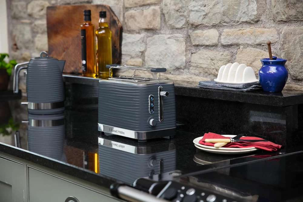 Russell Hobbs skrudintuvas Inspire 24373-56, 2 angų, 1050 W, su bandelių grotelėmis
