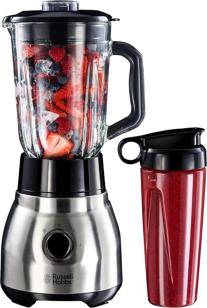 Kokteilinė Russell Hobbs 2-in-1 23821-56 (Juoda/Nerūdijančio plieno) 600W