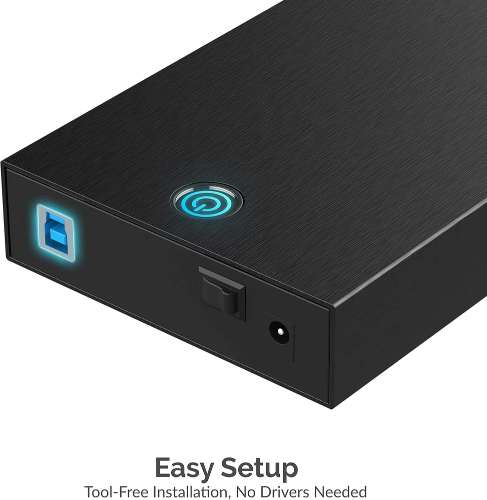 SABRENT diskų dokavimo stotelė SATA HDD ir SSD 2,5/3,5 col., USB-A 5 Gbps EC-KSL3