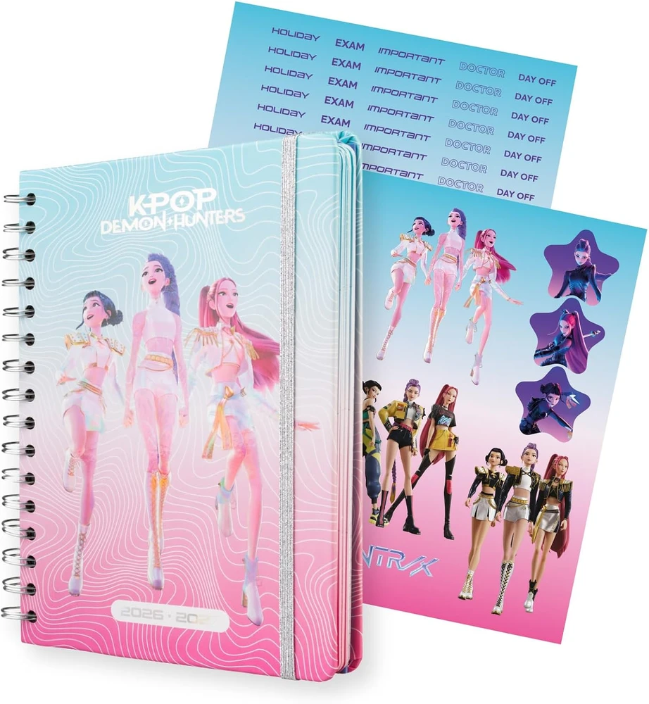Safta A5 savaitinis akademinis dienoraštis 2026–2027 K-Pop Demon Hunters 542660336