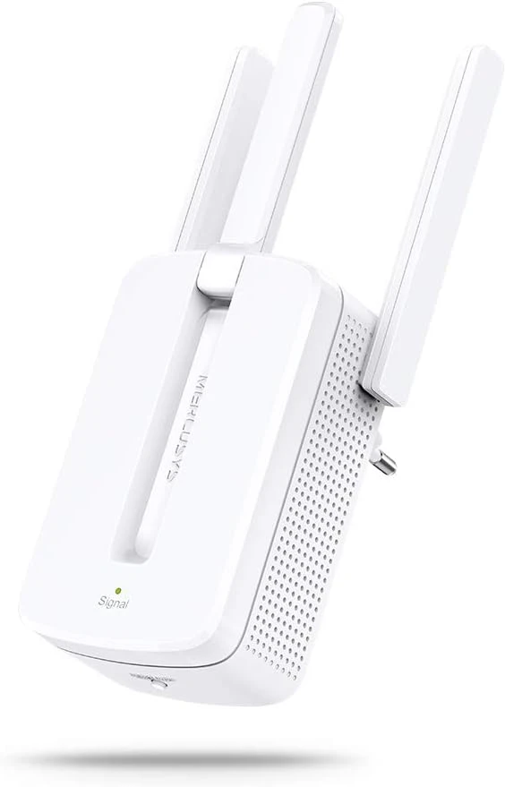 Maršrutizatorius Mercusys Wi-Fi signalo stiprintuvas 300 Mb/s, 2,4 GHz, WPS, Ethernet, MW300RE V4.0