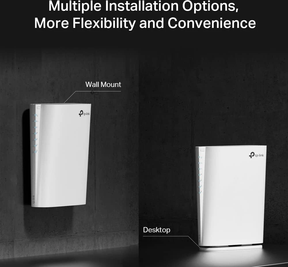 Maršrutizatorius Tinklo Įrenginys - TP-LINK RE900XD 1Gbps 110x297x240 mm