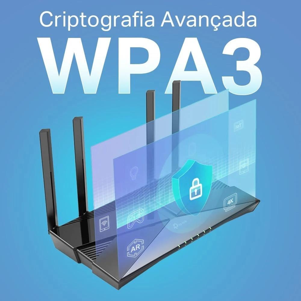 Belaidis maršrutizatorius TP-Link Archer AX53, Wi-Fi 6 (802.11ax), AX3000 (dvijuostis), Gigabit, OFDMA, MU-MIMO