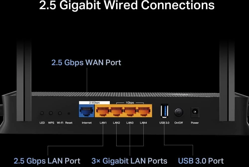 TP-LINK | Dviejų dažnių „Wi-Fi 7“ maršrutizatorius | Archer BE3600 | 802.11be | 2882 Mb/s | Tinklo ryšio palaikymas: Ne | MU-MiMO: Taip | Ne, mobilusis plačiajuostis ryšys: Ne