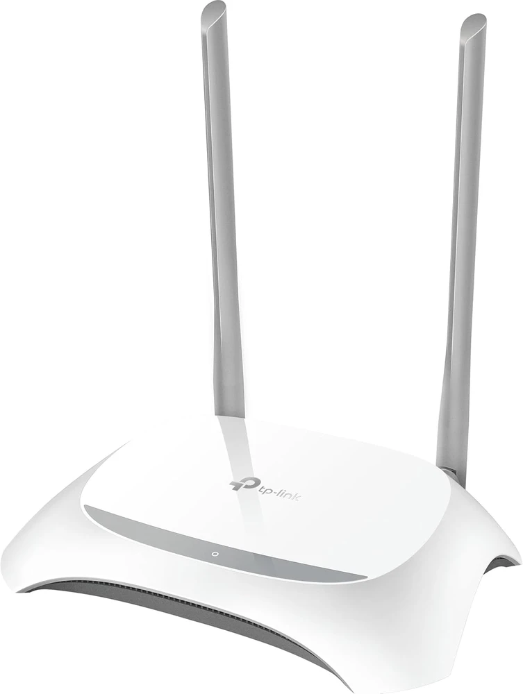 TP-LINK 300Mbps Wireless N Maršrutizatorius Broadcom 2T2R 2.4GHz 802.11n/g/b Integruotas 4 prievadų jungiklis 2 antenos
