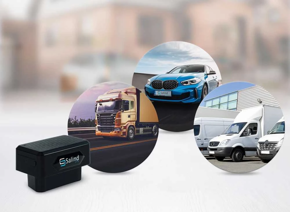 Salind GPS 4G automobilio OBD2 vietos nustatymo įrenginys su gyvu sekimu ir geozona Salind 08 4G