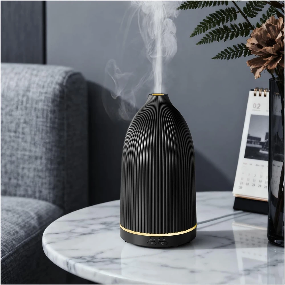 Drėkintuvas SALKING eterinių aliejų aromato difuzorius 100 ml su RGB apšvietimu, modelis 200312