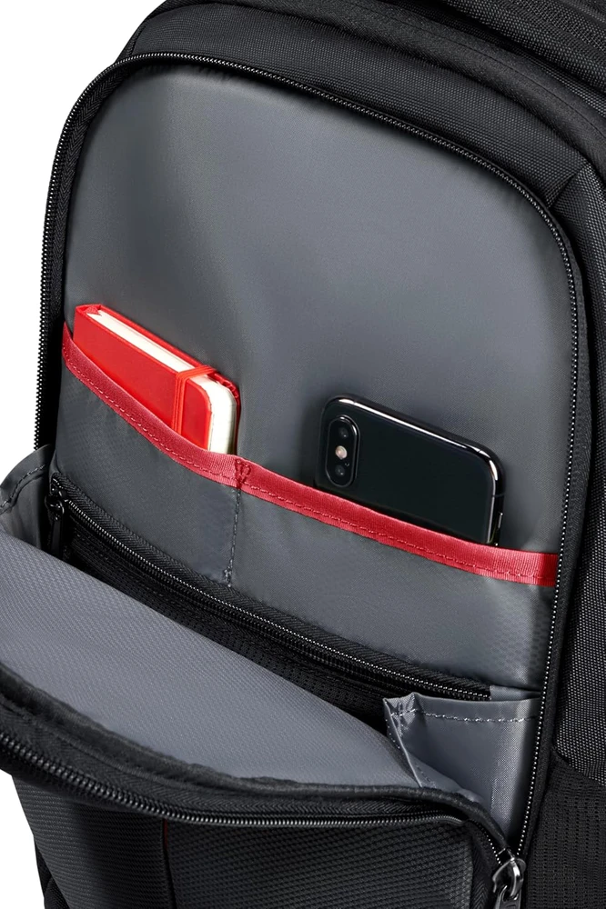 Samsonite nešiojamojo kompiuterio kuprinė 15,6 colio, 22,5 l, Guardit 3.0, juoda